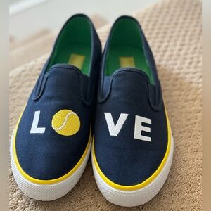 Sperry x Brooks Brothers tennis slip on shoe - NWOT